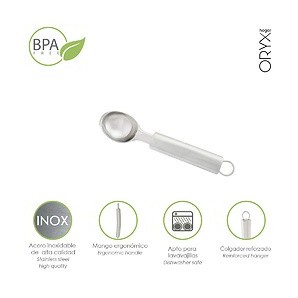 Löffel Eis Edelstahl 4 x 21,5 (H) cm 05076045