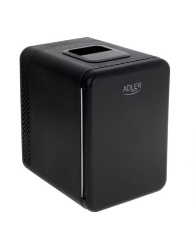 Mini frigorífico termoelétrico de 4 l com célula de peltier preto