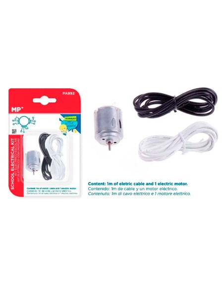 Kit eléctrico para trabajos escolares con motor 1 m