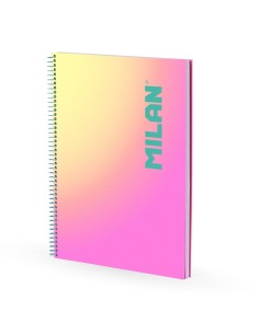 Spiral-bound metal security notebook A4 24 x 29.5 cm