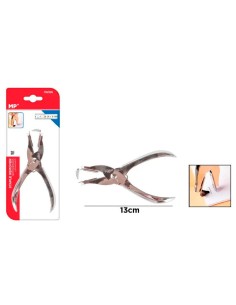 Metallic Chrome Blister Clip Remover Tenazas