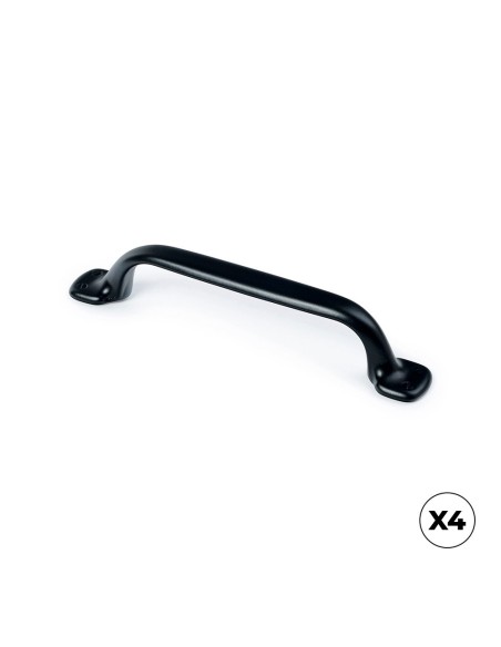 Black Matte Zamak Cabinet Handle 96 mm