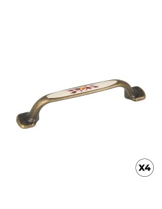 Furniture Handle Type Lever Model 834 Vintage Leather 96 mm