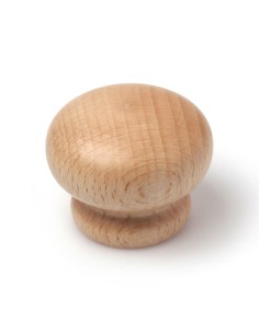Alavanca de madeira de hickory Ø40 mm para móveis
