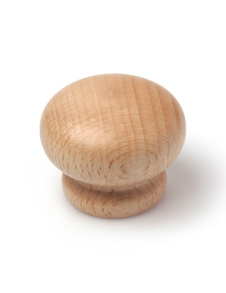 Maniglia in frassino Ø40 mm per mobili