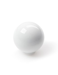 Pomo para mueble blanco ABS 28 mm modelo 308