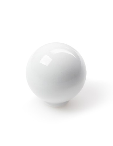 Pomello per mobile bianco ABS 28 mm modello 308