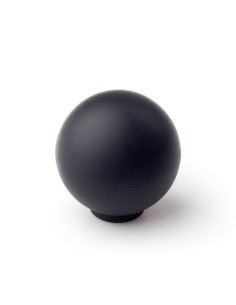 Poignée d'ameublement modèle 308 ABS noire mat ø28 mm