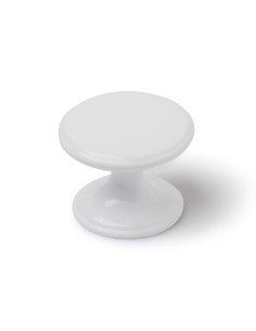 Pomello per mobile modello 756 zamak bianco ø33 mm