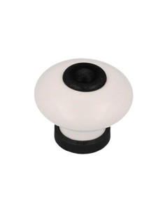 Furniture Handle 824 Black and White ø31 mm