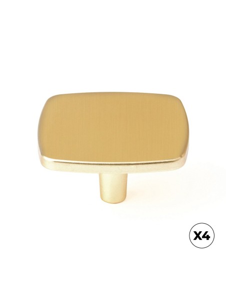 Pomello per mobile modello 778 zamak oro matto ø40 mm