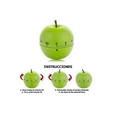 Minutero Cocina Manzana Verde 60 Minutos 05185000