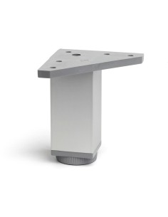 Square Aluminum Anodized Matte Leg 40x40x100 mm