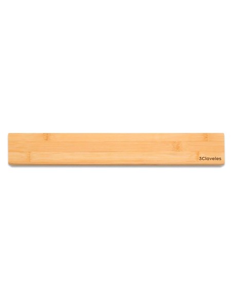 Supporto magnetico per coltelli in legno di bambù 40 x 2 x 6 cm