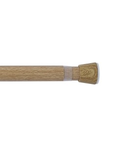 Barra extensible multiuso sin taladro madera 2.5 x 70 cm