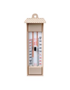 Mercury-free mini-maxi thermometer 8 x 3 x 20 cm