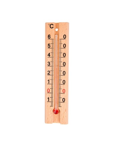 Holzthermometer ohne Quecksilber 13,5 cm
