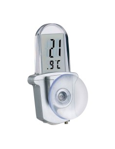 Termômetro externo digital com ventosa e tela LCD