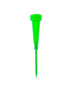 Pluviómetro sobre estaca verde de 39 mm