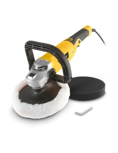 Pulidora angular 1200 W 180 mm con cable 3 m