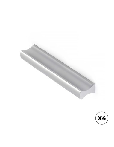 Aluminum Handle Pull Type Cabinet Knob 64 mm Anodized Matte 4 pcs