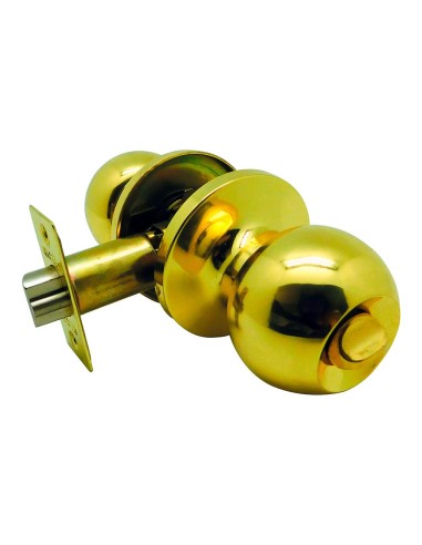 Brushed Brass Door Knob 35 mm