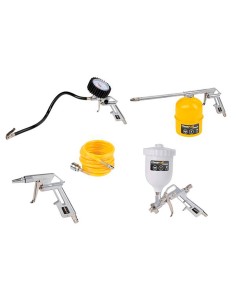Basic Compressor Accessories Kit 5 Pieces 5 mm 5 m