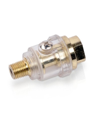 Mini compressed air lubricator brass ¼ inch