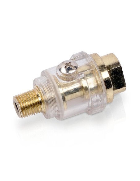 Mini compressed air lubricator brass ¼ inch