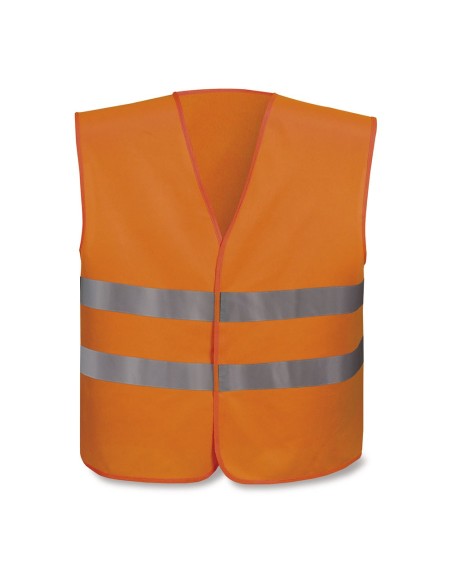 High Visibility Vest AV Prime Source Orange Fluorescent XL