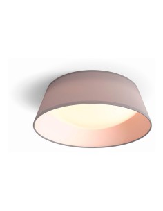 Interior LED Ceiling Mount 14 W 1100 lm 3000 K Grey Model Dawn ø34 cm
