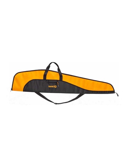 Capa acolchonada para rifle preto laranja 120 cm