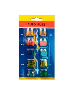 Fusibile universale 1x5mm 10 pezzi