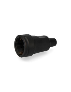 Retractable Black Rubber Air Base IP44