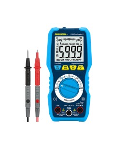 Multímetro digital profissional 600 V com função NCv 4 etapas