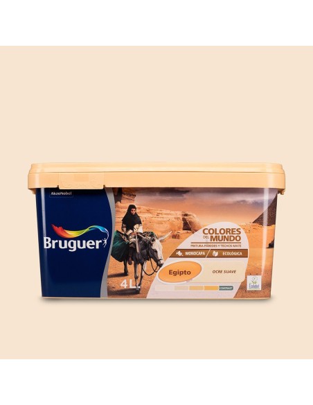 Tinta para paredes e tetos Egito Ocre Suave 4 l