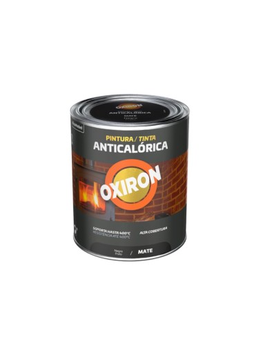 Heat-resistant oxiron matte black paint 0.75 l