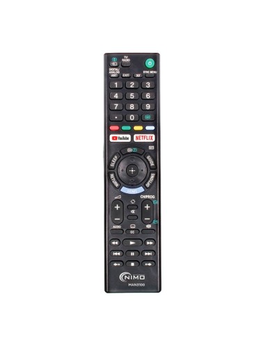 Mando a distancia universal para tv sony con pilas AAA