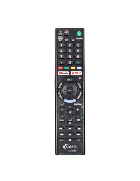 Mando a distancia universal para tv sony con pilas AAA