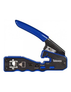 Crampadora RJ45 Passante com Corte Automático