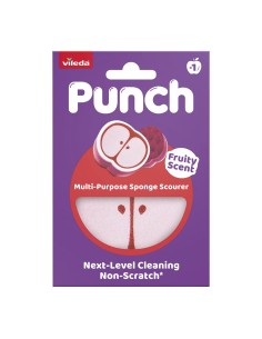 Scented Sponge Punch Apple 3 Layers