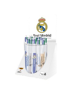 Bolígrafo Real Madrid CF retráctil 4 colores