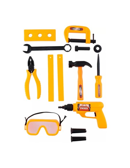 13-piece Toy Tool Set for Children