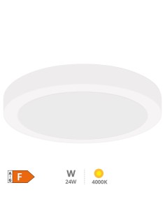 Downlight LED Surface Round Nilsia 30 cm 24W White