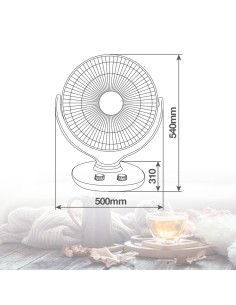 Ceramic Heater Kosula 900W with Tempered Glass Panel 2