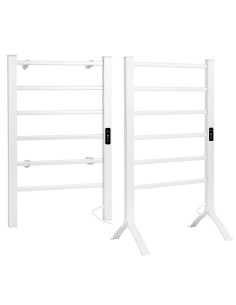 Towel warmer 2 in 1 Hadim with timer 100W white