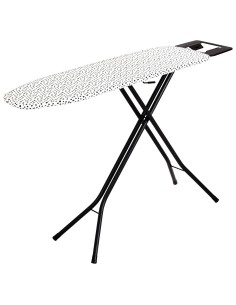Planche à repasser en acier avec revêtement en coton 120x38 cm