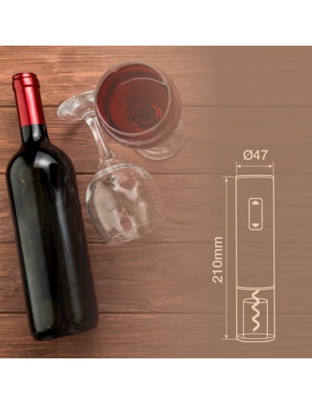 Automatic cork extractor electric 5 w