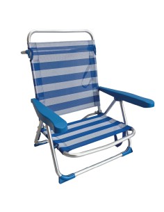 Foldable Beach Chair Multi-position 61x68x82 cm