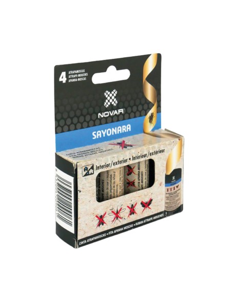 Pack 4 Fly Trap Strips 100 cm²